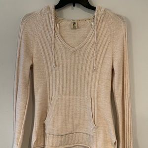 Cream Colored Roxy Hoodie